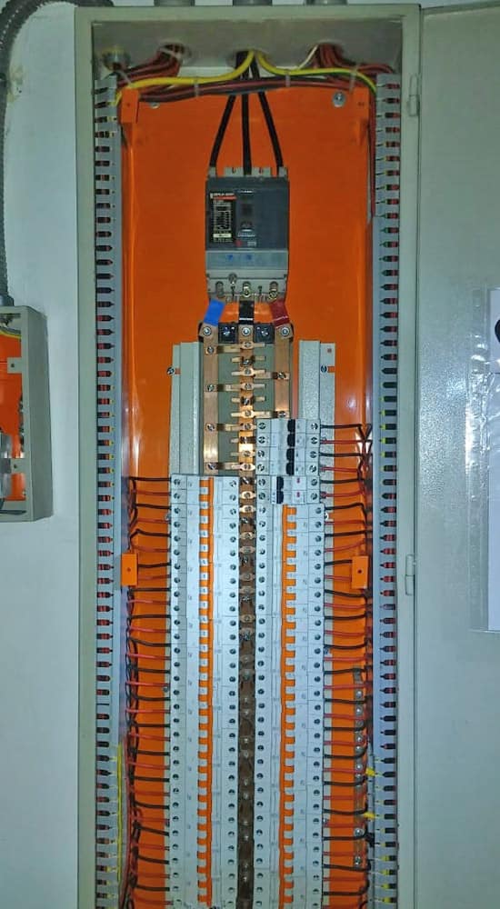 tablero electrico terminado